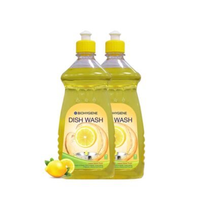 Dishwash Liquid with Fragrance of Lemon Splash Scent (Pack of 2)